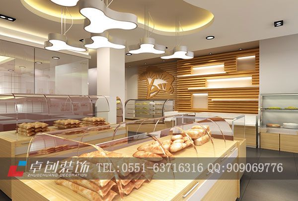合肥甜品店裝修,面包坊裝修,蛋糕店裝修公司