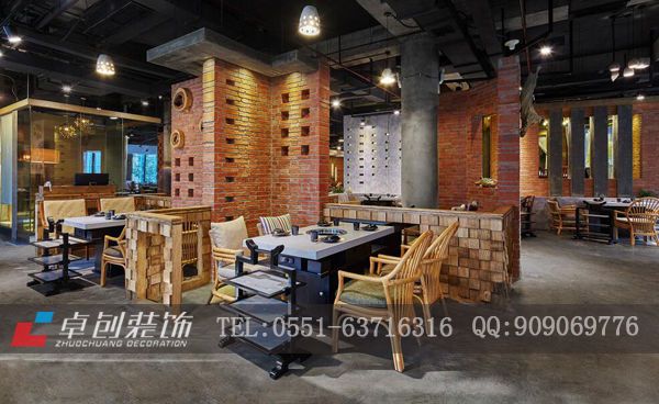 合肥餐廳店面設計效果圖