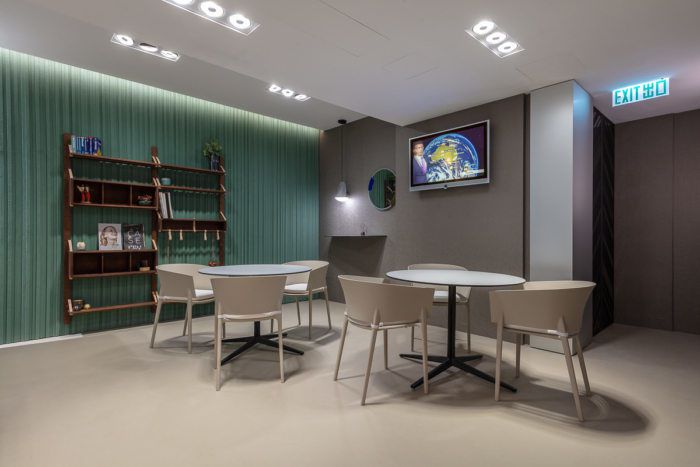 合肥現(xiàn)代簡(jiǎn)約辦公室裝修休閑區(qū)設(shè)計(jì)圖