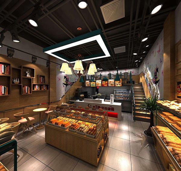 合肥蛋糕店裝修設(shè)計(jì)效果圖