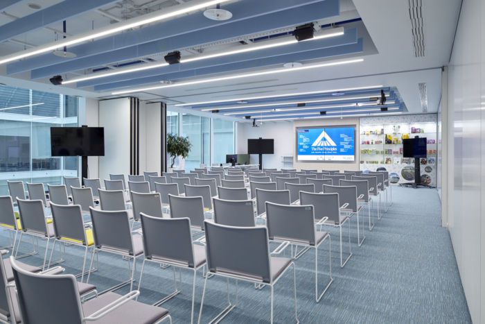 比較時(shí)尚的關(guān)于互聯(lián)網(wǎng)公司辦公室裝修的案例