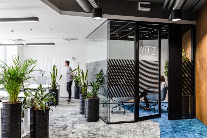 IT公司的辦公室前臺怎么裝修才顯得有科技感？