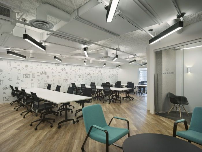 簡約辦公室裝修設(shè)計案例效果圖