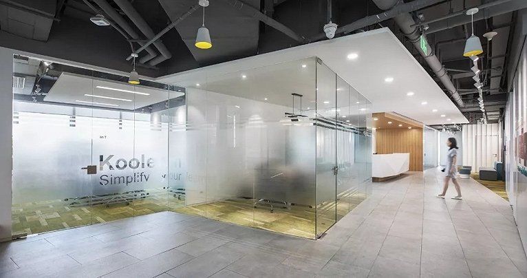 合肥教育培訓公司辦公室裝修設計案例