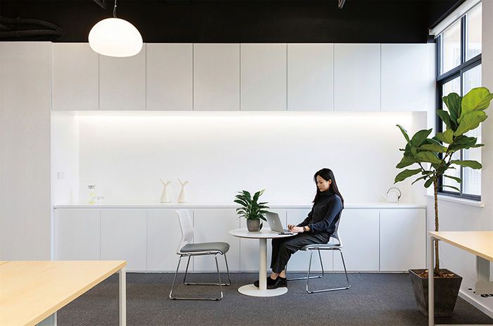 電商科技公司辦公室裝修設(shè)計(jì)效果圖