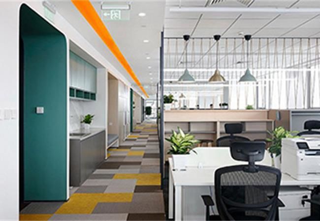 合肥動漫辦公室裝修設(shè)計以靈動為基礎(chǔ)搭建自由空間