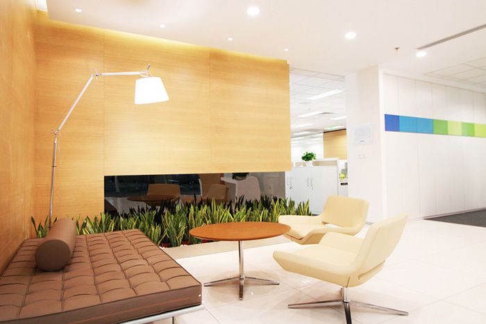 1200平公司辦公室裝修設(shè)計(jì)案例