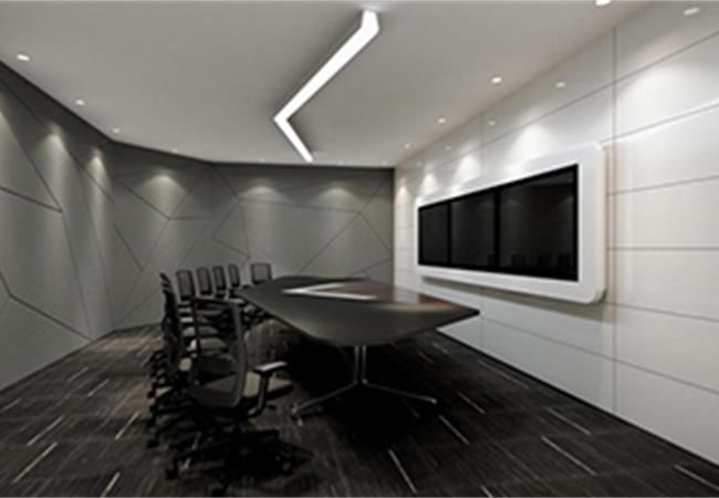 1400平現(xiàn)代簡約辦公室裝修設計，演繹空間的本質和真實