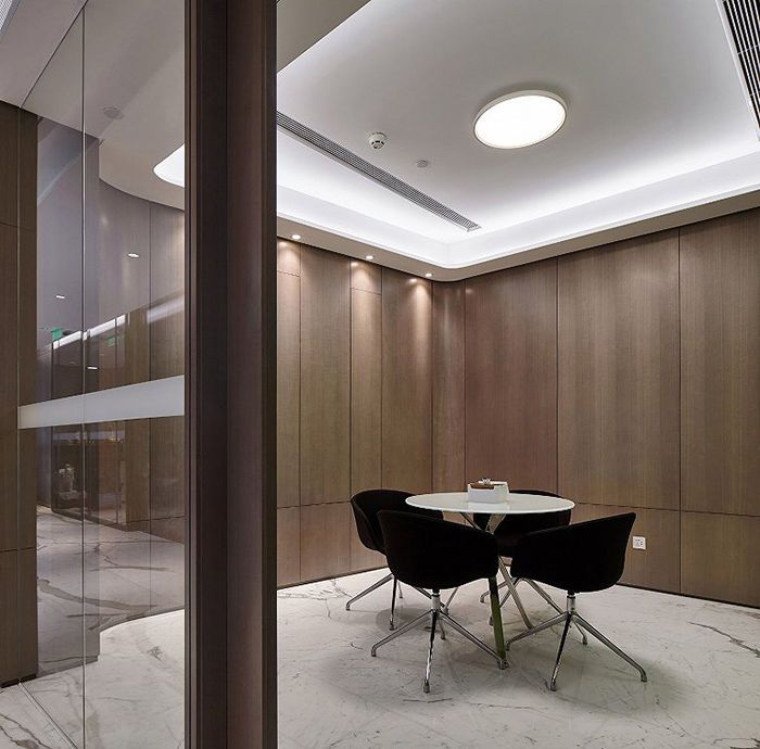 科技公司辦公室前臺大廳怎樣裝修才夠大氣？