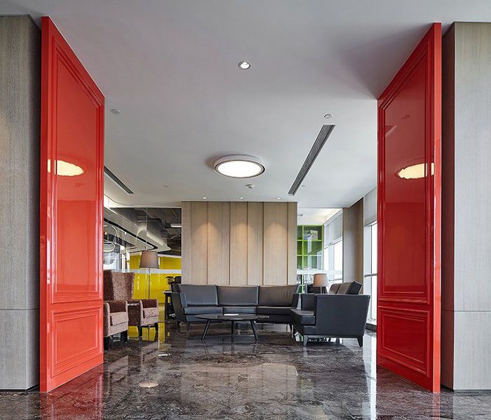 辦公樓裝修走廊該怎么裝修突出效果