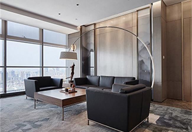 1100平簡約辦公室裝修設計塑造理性與感性兼具的品質辦公空間