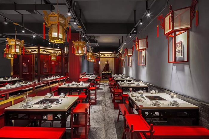 特色火鍋店裝修效果圖_火鍋店設(shè)計圖片