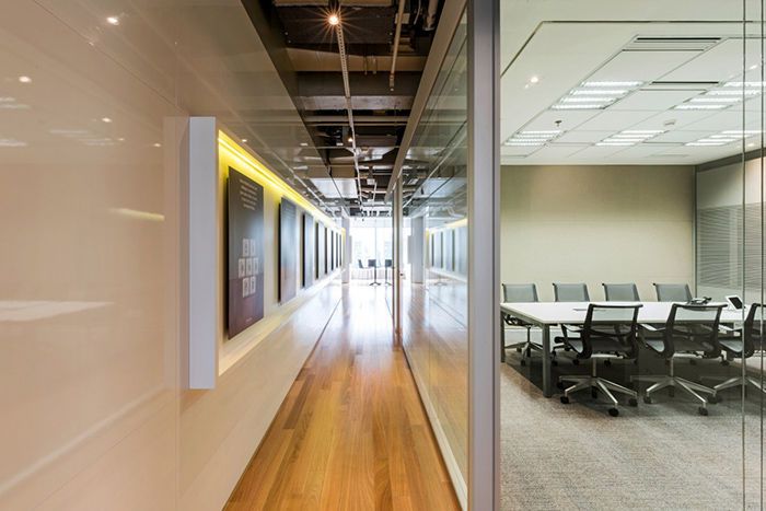 教育公司辦公室裝修實(shí)景圖鑒賞