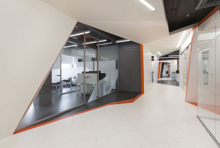 IT創(chuàng)業(yè)公司辦公室裝修設計案例效果圖