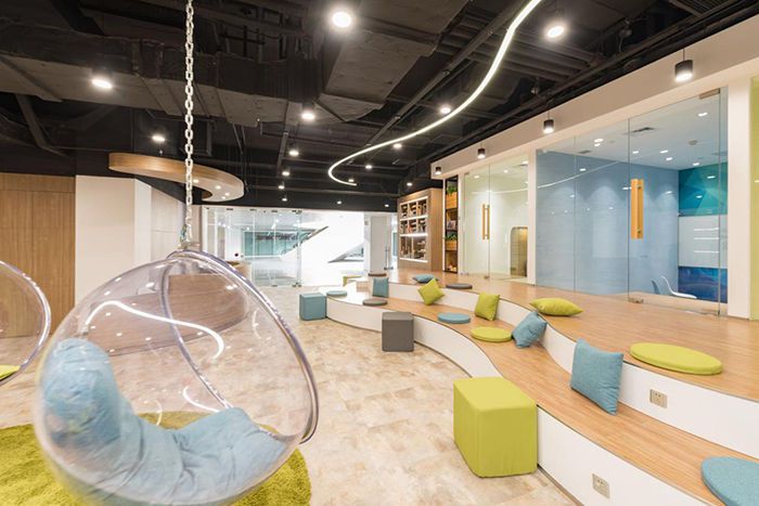 英語培訓(xùn)機構(gòu)裝修設(shè)計效果圖怎么設(shè)計實用又好看