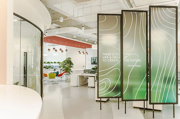 合肥辦公室裝修,創(chuàng)意辦公空間設(shè)計,辦公室設(shè)計效果圖