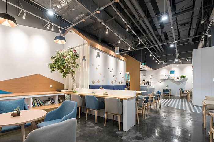 咖啡廳裝修設(shè)計效果圖_咖啡廳裝修風(fēng)格