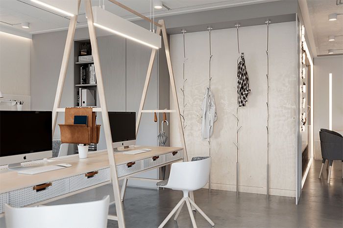 高端創(chuàng)意風(fēng)格辦公室裝修效果圖