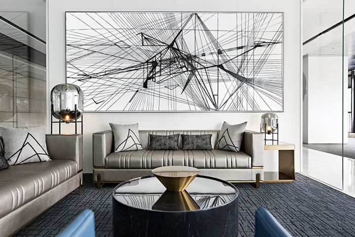 電子科技辦公室設計裝修效果圖