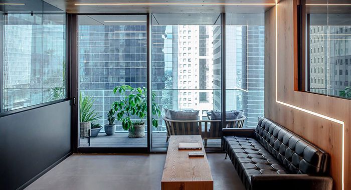 金融科技公司辦公室裝修設(shè)計圖片