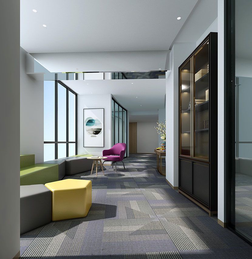 金融公司辦公室裝修成簡約風是種什么體驗?