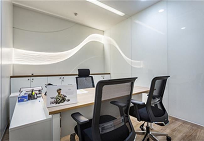 科技信息公司辦公室裝修巧用色彩點(diǎn)燃工作熱情