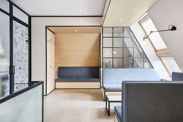 400平米復(fù)式辦公室裝修設(shè)計(jì)效果圖鑒賞