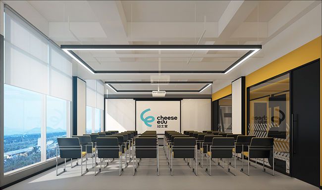 教育培訓(xùn)機構(gòu)裝修_培訓(xùn)學(xué)校辦公室設(shè)計_培訓(xùn)輔導(dǎo)中心班效果圖