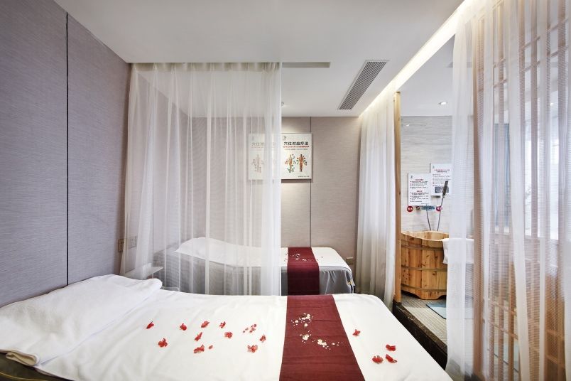 養(yǎng)生館裝修適合用什么顏色