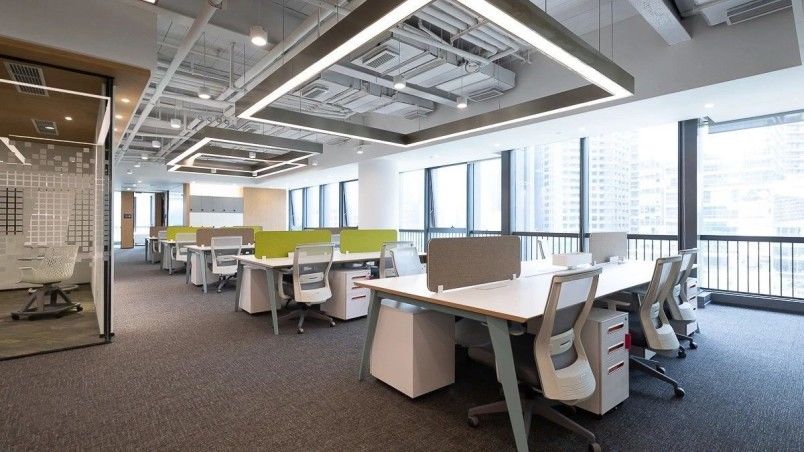 比較時尚的科技公司辦公室裝修都是怎么弄的？