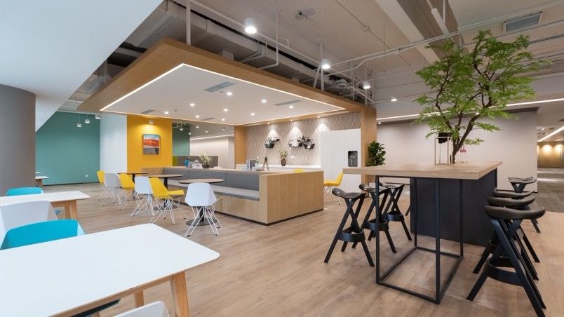 理財(cái)金融公司辦公室裝修設(shè)計(jì)案例效果圖