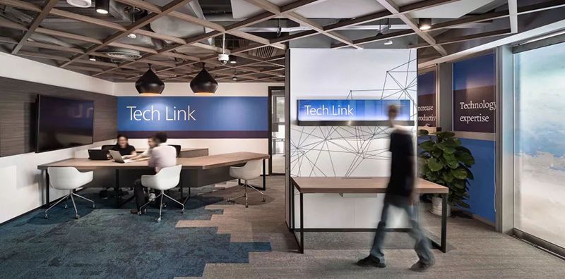 工業(yè)風(fēng)辦公室辦公區(qū)裝修