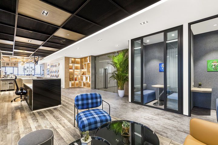 工業(yè)風辦公室裝修效果圖