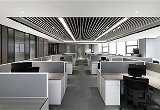 沉穩(wěn)東方風(fēng)辦公室裝修設(shè)計，道不盡的東方美韻