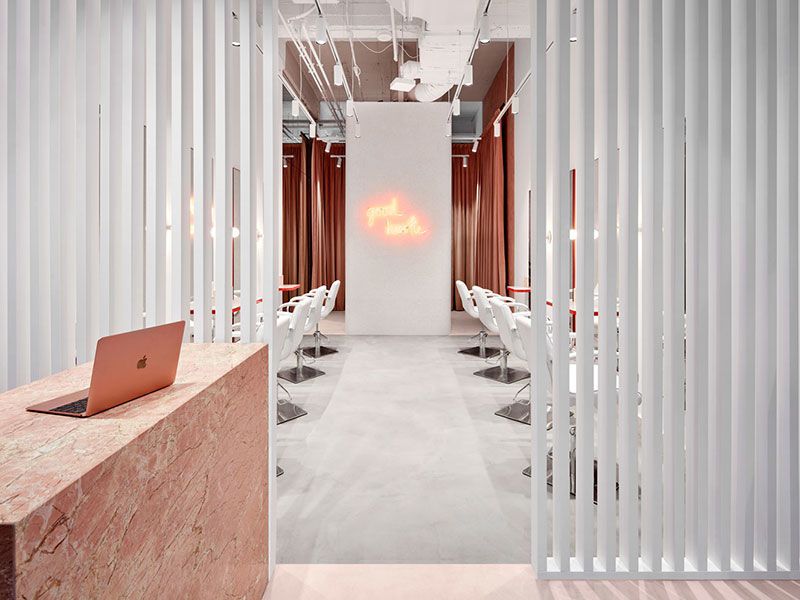 合肥美容美發(fā)店裝修