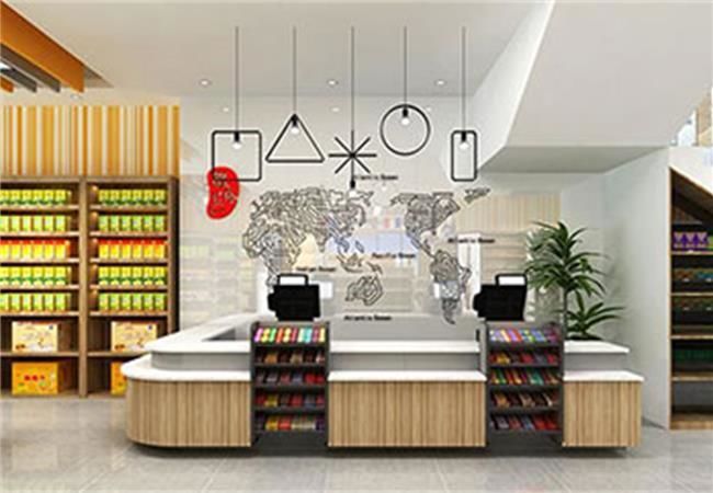 合肥浙商城紅酒館進(jìn)口食品展銷(xiāo)中心裝修設(shè)計(jì)