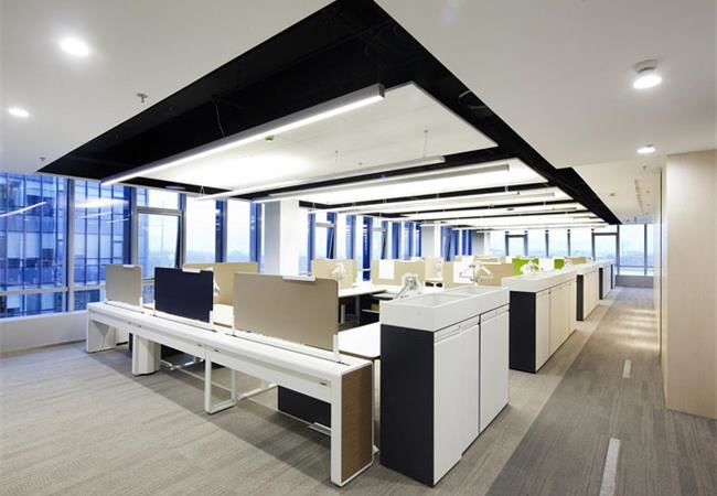 合肥辦公室裝修墻面色彩，用色彩讓員工充滿奮斗精神