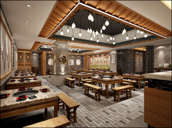 合肥火鍋店裝修