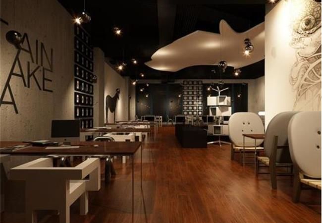 自帶膠片感的，合肥咖啡店空間裝修設(shè)計