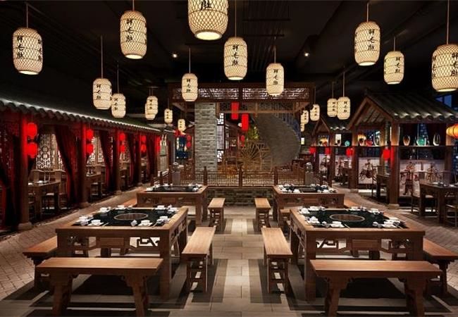 靠譜的合肥火鍋店裝修設計，自帶引流功能！