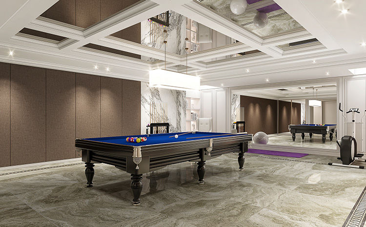 合肥臺球廳裝修