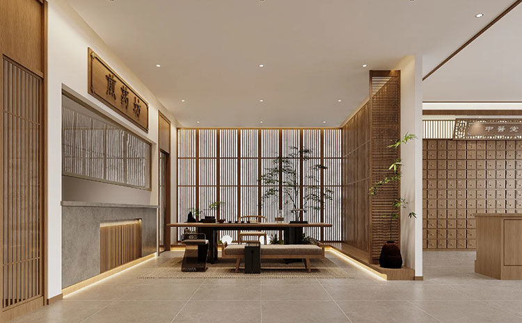 合肥中藥店裝修布局要點與搭配技巧