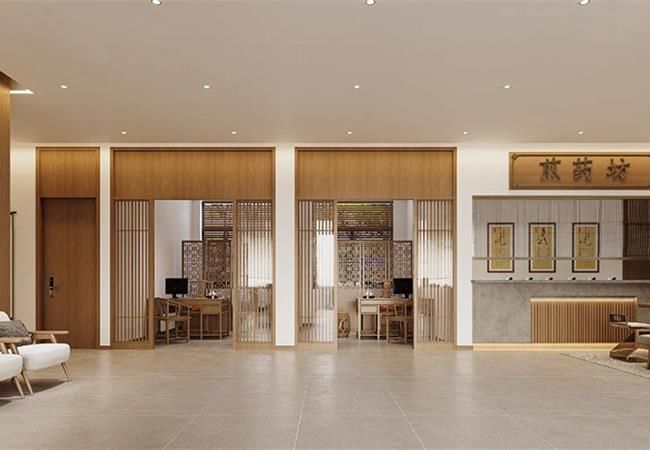 合肥中藥店裝修布局要點與搭配技巧