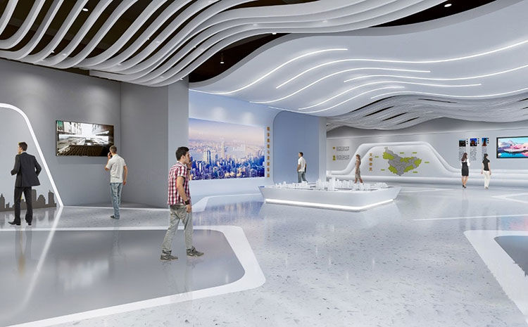 合肥企業(yè)展廳裝修