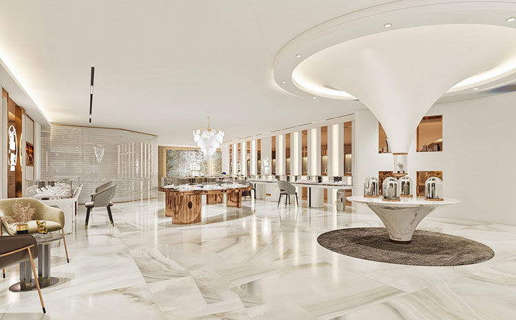 合肥珠寶店裝修設(shè)計的布局關(guān)鍵要點